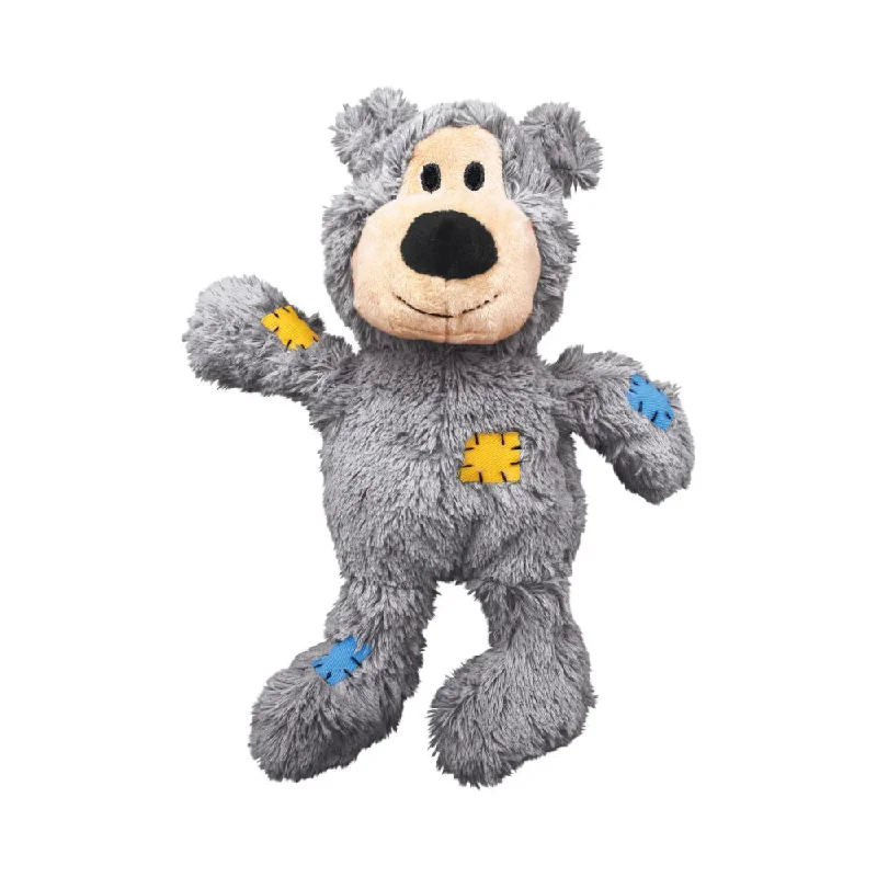 - Natural rubber pet toysKONG Wild Knots Bear Hearts Dog Toy
