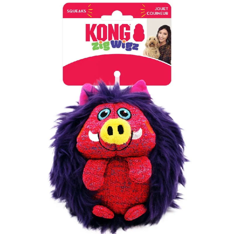 - Indoor pet toy recommendationsKONG ZigWigz Warthog Dog Toy