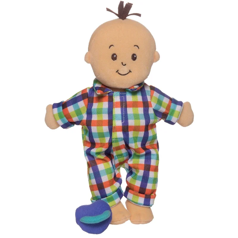  -Non-toxic pet toy recommendationsManhattan Toy Wee Baby Fella Peach with Brown Hair