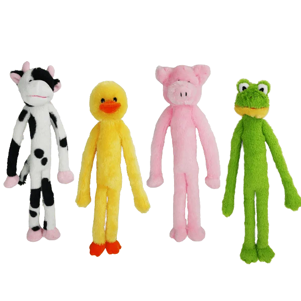 Multipet Mini Swingin Slevins Plush Dog Toy