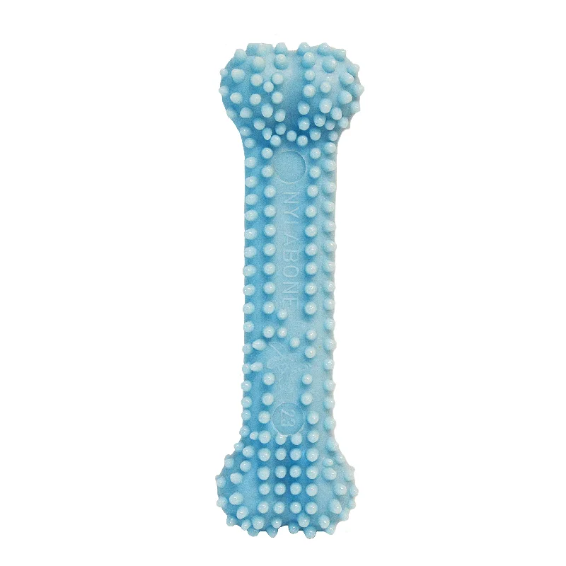- Precautions for using pet toysNylabone Puppy Teething & Soothing Flexible Chew Toy Teething Bone Chicken Blue X-Small up to 15 lbs. - Precautions for using pet toysNylabone Puppy Teething & Soothing Flexible Chew Toy Teething Bone Chicken Blue X-Small up to 15 lbs.