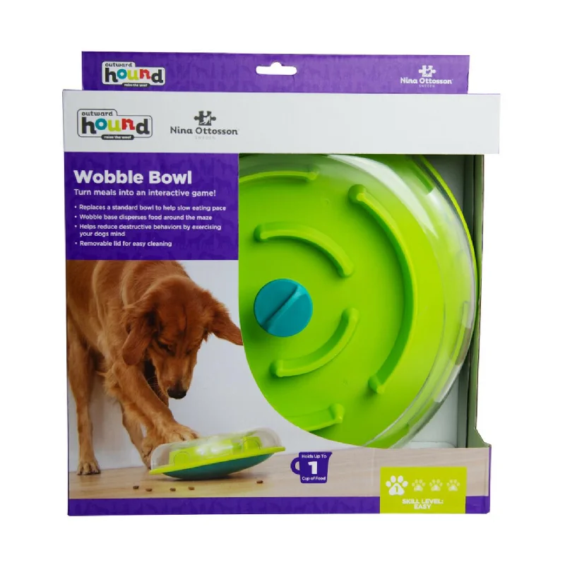 - Cat toy rankingsOutward Hound Wobble Bowl - Slow Feeder Toy