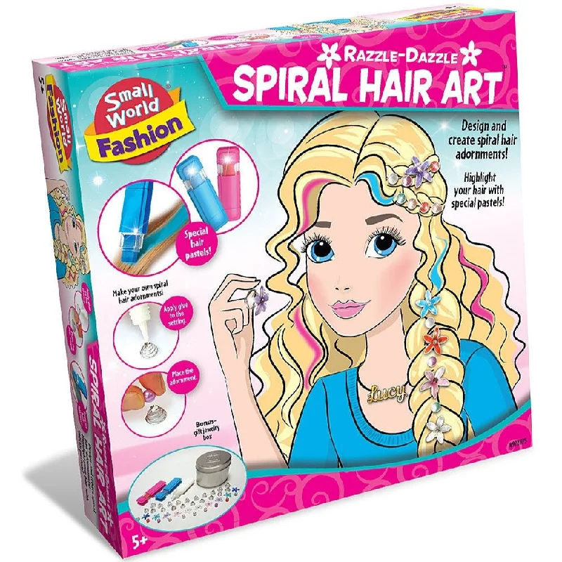  -Bite-resistant dog toy recommendationsSmall World Toys Razzle Dazzle Spiral Hair Art