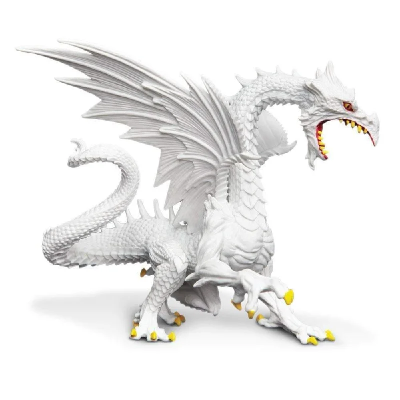 Safari Ltd. Glow-in-the-Dark Snow Dragon Toy