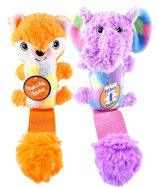 - Bird toy recommendationsShake & Squeak Cuddle Tugz Dog Toy, Assorted