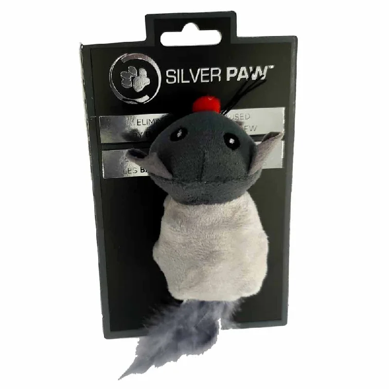 Silver Paw Mouse Cat Toy