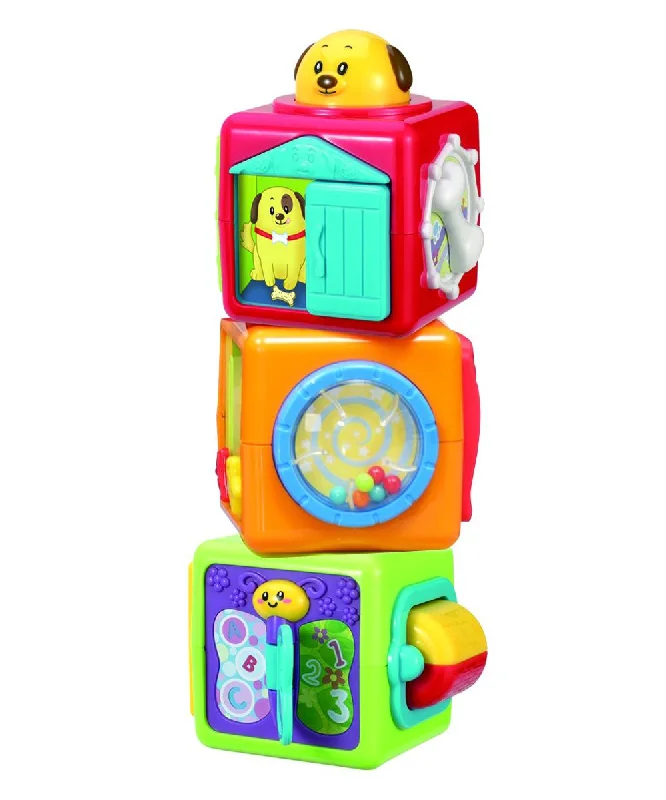 - Bird toy recommendationsSmall World Toys Stack ‘n Play Activity Blocks