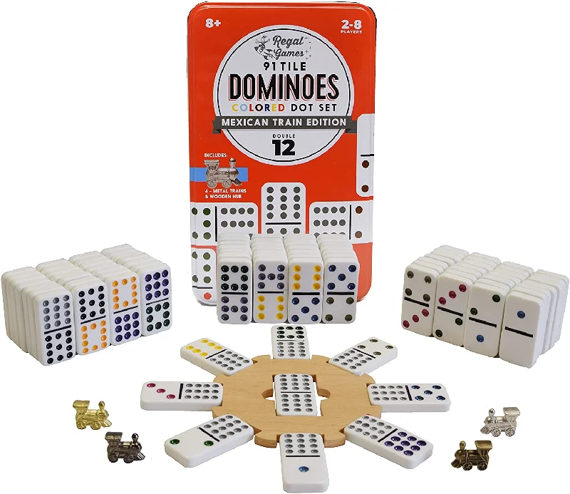 - How to choose pet toysThe Original Toy Co Dominoes Colored Dot Set - Mexican Train Edition