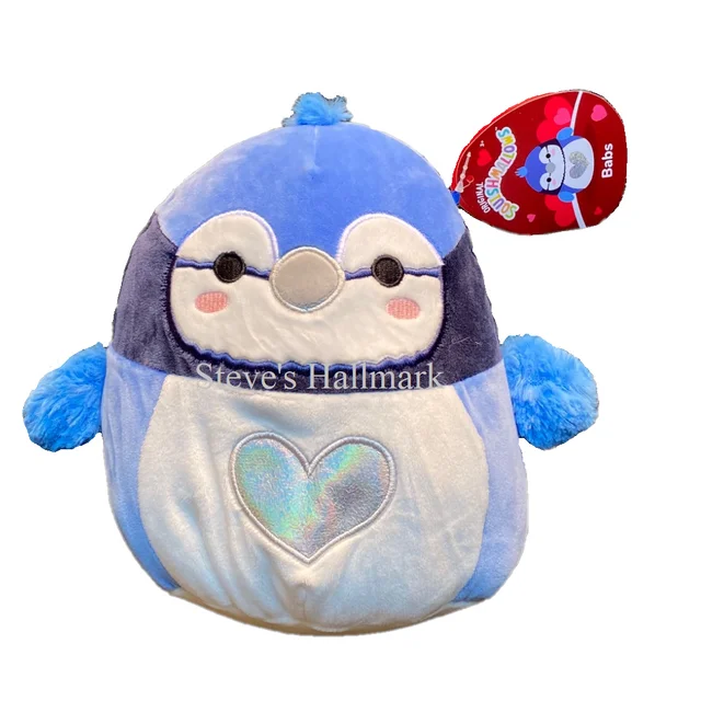 -High-end pet toy rankingsValentine Squishmallow Babs the BL Bird with Iridescent Heart 12" Stuffed Plush by Kelly Toy -High-end pet toy rankingsValentine Squishmallow Babs the BL Bird with Iridescent Heart 12" Stuffed Plush by Kelly Toy