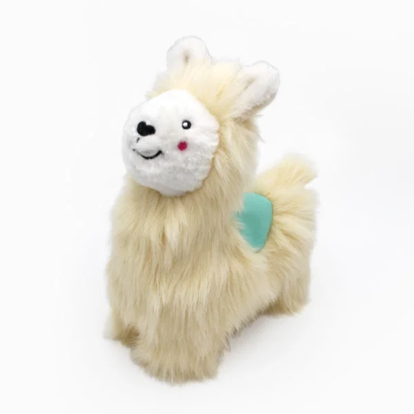 - Travel pet toy recommendationsZippyPaws Wooliez Larry the Llama Dog Toy